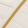 Gold zipper